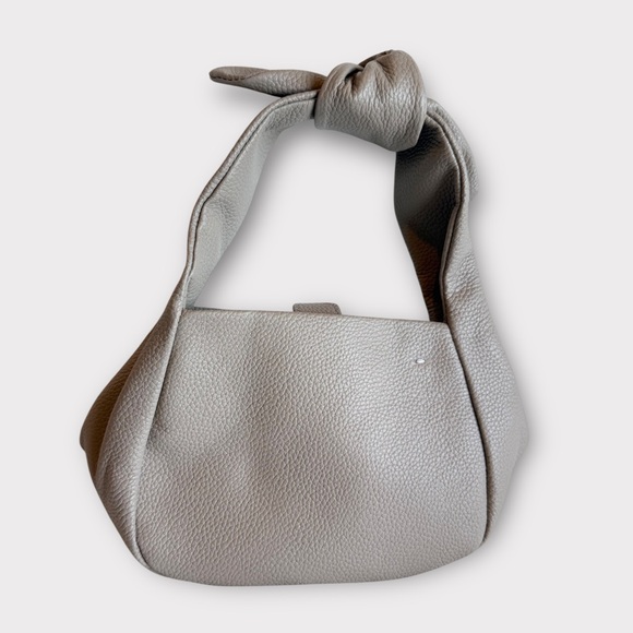 Quince Handbags - New! Quince Italian Leather Mini Bow Bag in Taupe